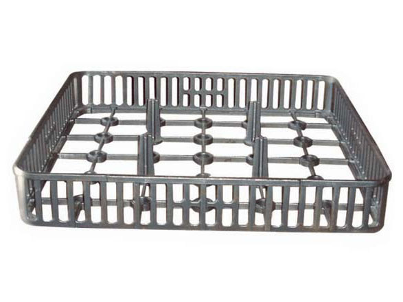 heat treatment charging basket